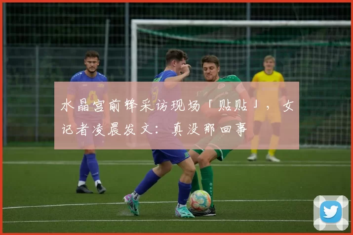 水晶宫前锋采访现场「贴贴」，女记者凌晨发文：真没那回事